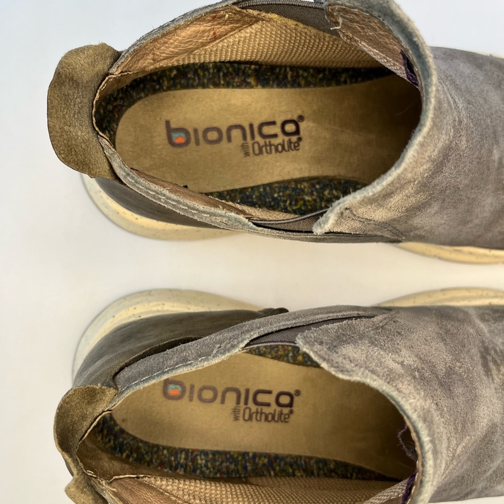 Bionica Comfort‎ Shoes Women’s Size 8 M Slip-on Athletic Gray All-Weather - Picture 8 of 12